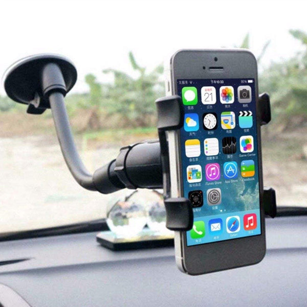 Flexible Mobile Stand Multi Angle Adjustment with 360 Degree Adjustment For Car & Home Use Mobile Stand F4Mart
