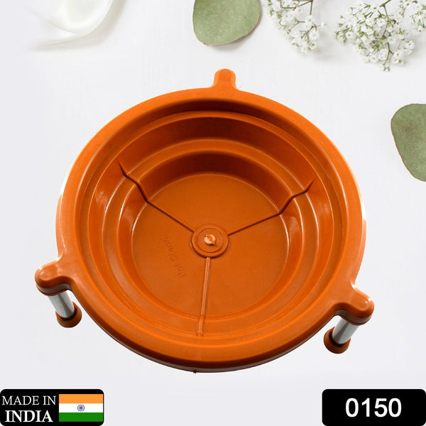 Multipurpose Matka Stand / Plant Pot Water Pot Stand Plastic for Home & Kitchen (1Pc) F4Mart