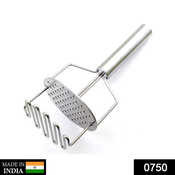 Steel Hand Masher (Mash for Dal/Vegetable/Potato/Baby Food/pav bhaji) F4Mart