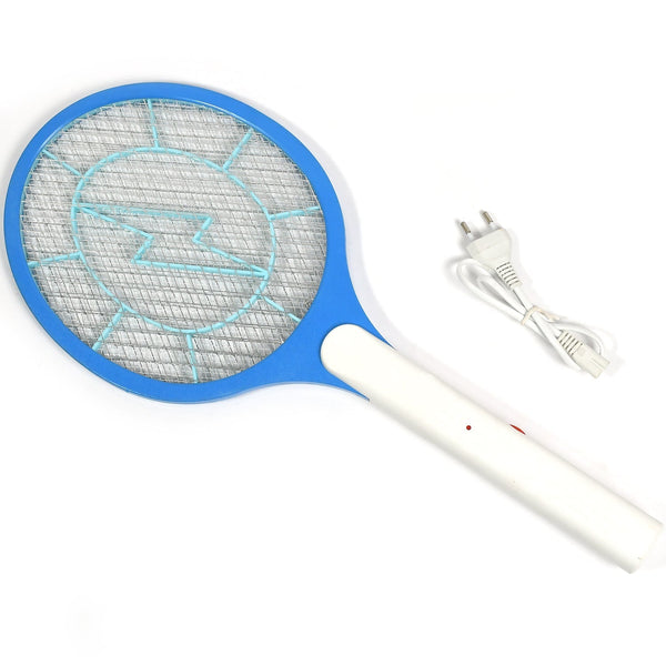Mosquito Killer Racket Rechargeable Handheld Electric Fly Swatter Mosquito Killer Racket Bat, Electric Insect Killer (Quality Assured) (with cable) F4Mart