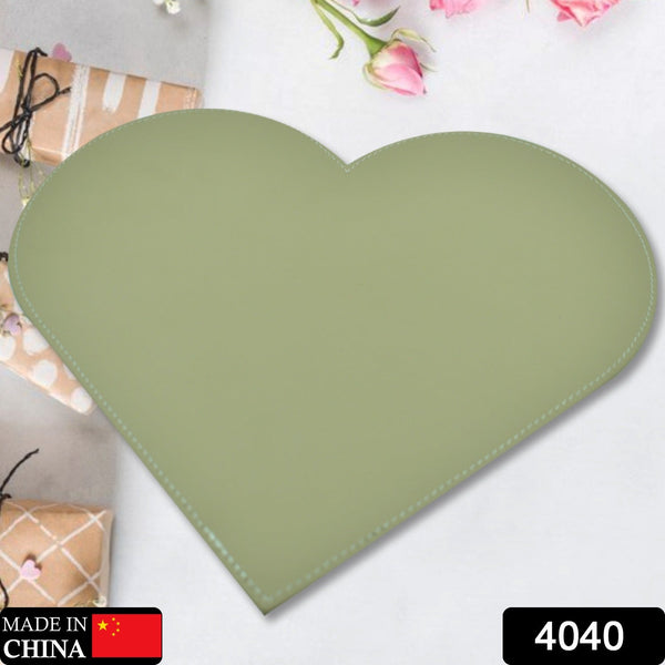 4040 heart shape art board 1pc