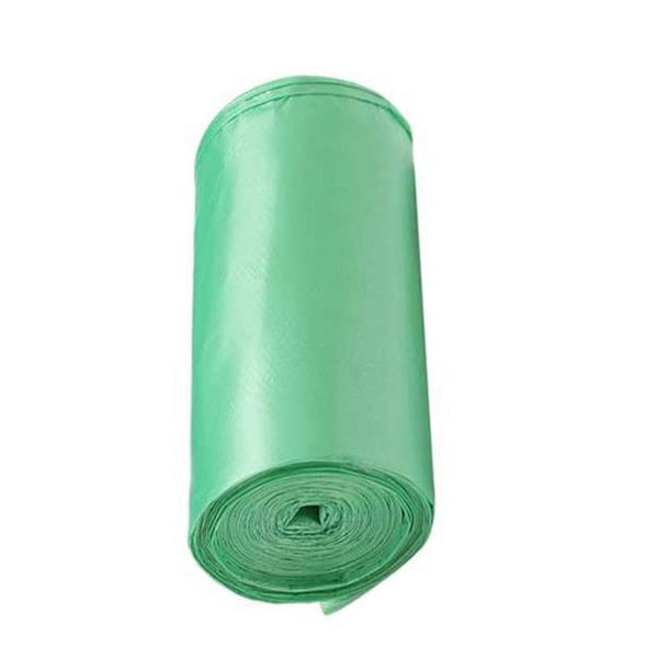Bio-degradable Eco Friendly Garbage/Trash Bags Rolls (24" x 32") (Green) F4Mart