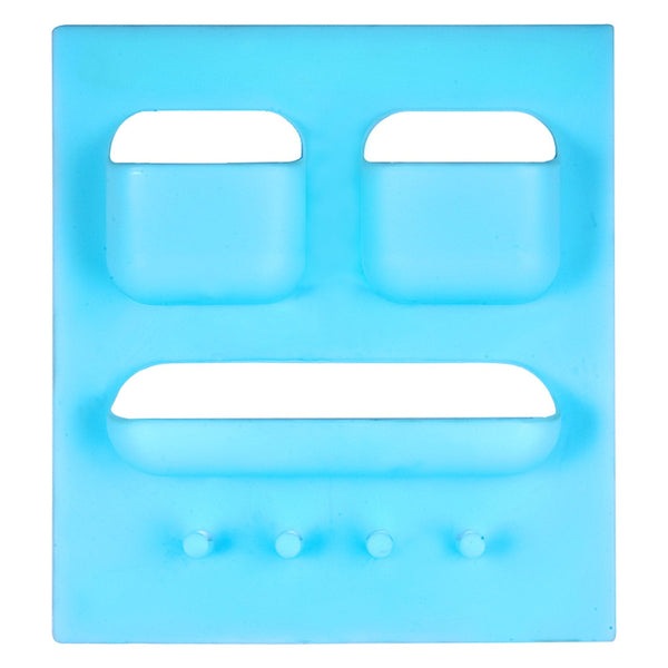 Plastic Unbreakable Soap Dish Tooth Brush Paste Holder F4Mart