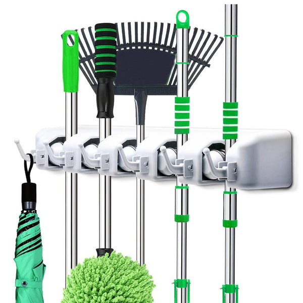 ontime-mop-and-broom-holder-multipurpose-wall-mounted-organizer-storage-hooks-ideal-broom-hanger-for-kitchen-garden-and-garage