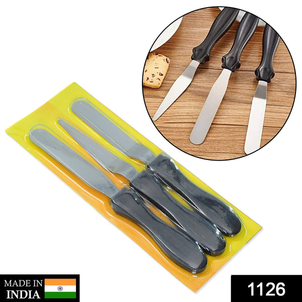 Multi-function Cake Icing Spatula Knife - Set of 3 Pieces F4Mart