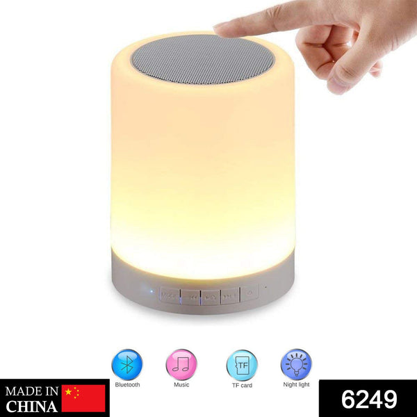 Wireless Night Light LED Touch Lamp Speaker F4Mart