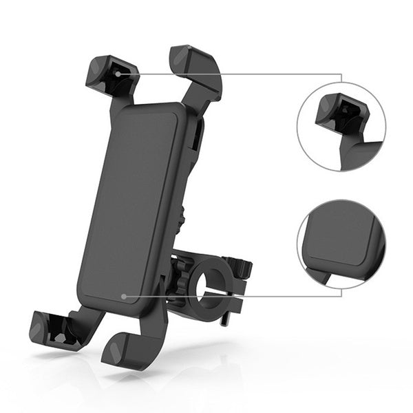 Bike Phone Mount Anti Shake and Stable Cradle Clamp with 360Ãƒâ€šÃ‚Â° Rotation F4Mart