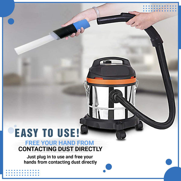 Universal Vacuum Cleaner Attachment Brush Suction Dirt Remover Sucker Flexible Small Mini Micro Tiny Tubes Straw Accessory Tool Car Home Kitchen. F4Mart