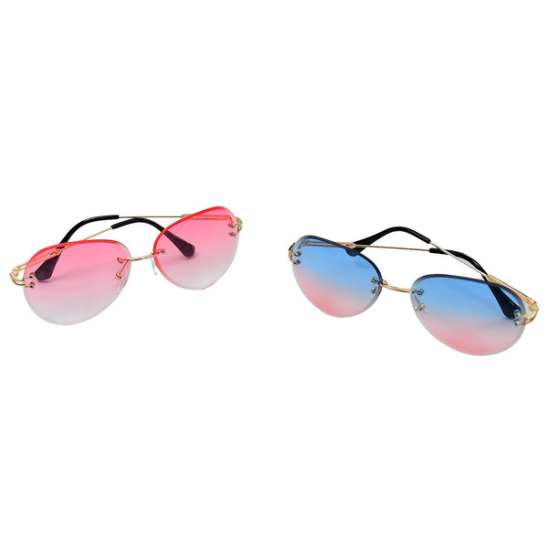 1Pc Mix frame Sunglasses for men and women. Multi color and Different shape and design. F4Mart