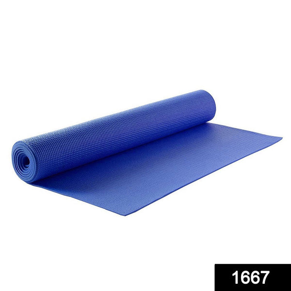 Yoga Mat with Bag and Carry Strap for Comfort / Anti-Skid Surface Mat F4Mart