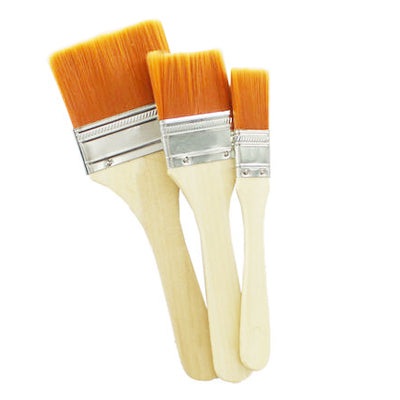 Artistic Flat Painting Brush - Set of 3 F4Mart