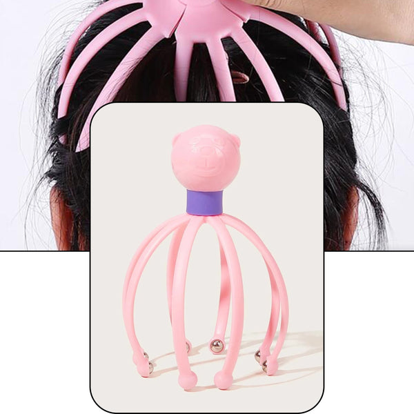 Octopus Stress Relief Therapeutic Scalp Massager F4Mart