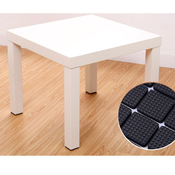 28 pc Rubber furniture Pads Self Sticking Non Slip Furniture Noise Insulation Pads F4Mart