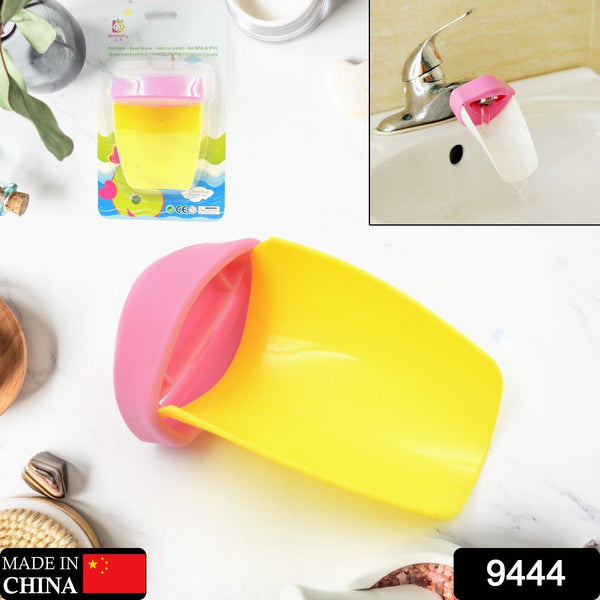Extender | Easy Use For Hand Washing For Kids, Toddlers, Babies And Children | Silicone Sink Handle Extender | Fun Hand-Washing Solution | Cute Duck Mouth Design Wash Helper Bathroom Sink For Babies And Children (1 Pc)