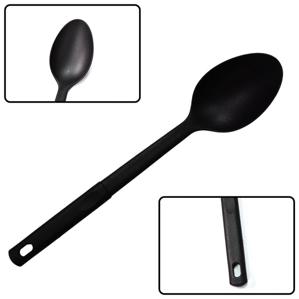 Nylon Basting Spoon Black (31Cm) F4Mart