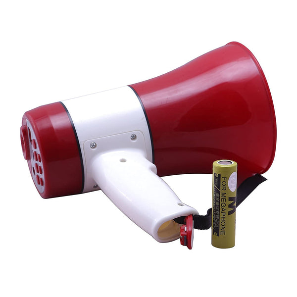 Megaphone Bluetooth 75 Watts Handheld Dynamic Megaphone Outdoor, Indoor PA System Talk/Record/Play/Music/Siren with dog ic F4Mart