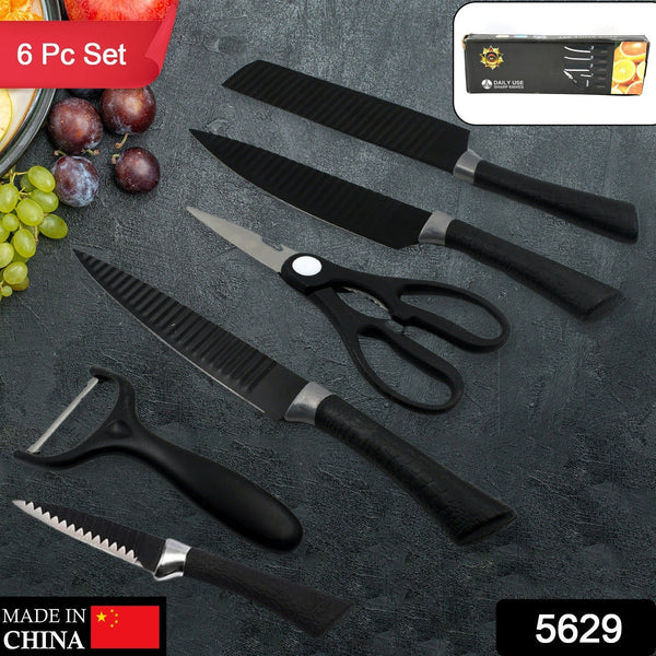5629 kitchen knife 6pc set