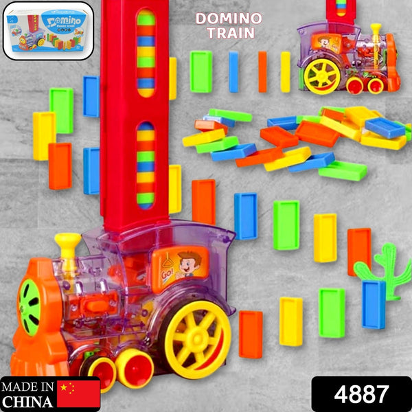 4887 train engine with 60blocks toy