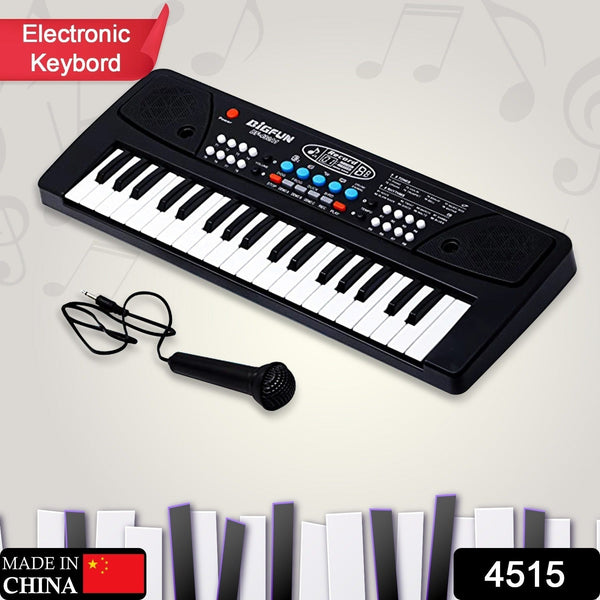 Piano Musical Keyboard With Mic 37 Music Key Keyboard For Kids Toy F4Mart