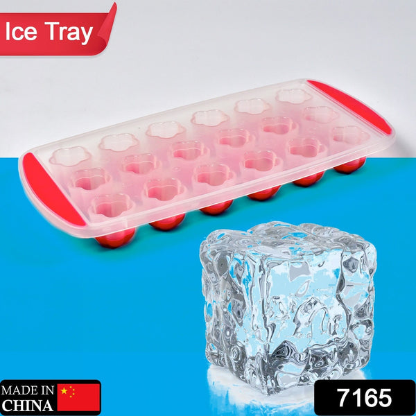 Ice Mould Flower Shape 18 Cavity Mould ice Tray Sphere ice Flower Mould Small ice Flower Tray Mini ice Cube Tray F4Mart